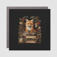 Cottagecore Aesthetic Book Lover Goblincore Retro  Car Magnet