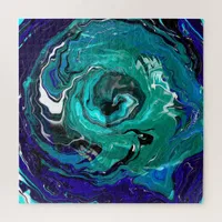 Blue Eternity | Abstract Art Jigsaw Puzzle