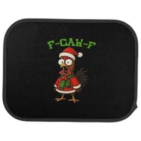 F-Caw-F Chicken Classic Retro Graphic Car Floor Mat