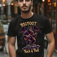 Mythical Rockstar: Bigfoots Guitar Solo T-Shirt