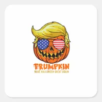 Trumpkin Usa Make Halloween Great Again Funny Square Sticker