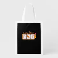 F-Caw-F Jackpot Retro Graphic Grocery Bag