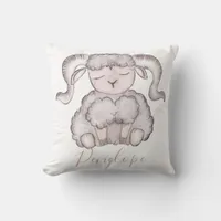 Aires Ram Monogram Lumbar Pillow