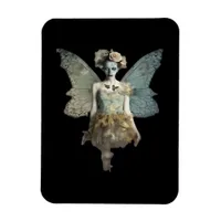 Whimsigoth Zombie Fairy Old Timey Gothic Moody Art Magnet