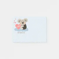 Cute Koala Cuddles ID386 Post-it Notes