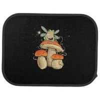 Cute Cottagecore Aesthetic Mushroom Frog Goblincor Car Floor Mat