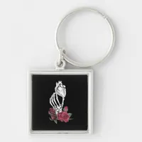 Heart The Skeleton's Hand Classic Keychain