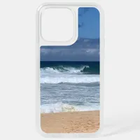 Tropical Island Coastal Beach Surf Waves iPhone 15 Pro Max Case