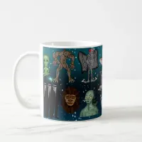 UFO Aliens Chupacabra Bigfoot Cryptids  Coffee Mug