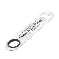 Elegant 60th 75th Diamond Wedding Anniversary Bar Key