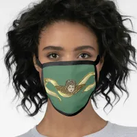 Golden Cherub Ribbon Face Mask