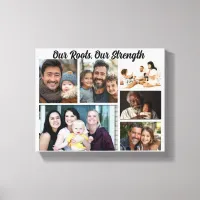Father's Day - Our Roots, Our Strength Canvas Print