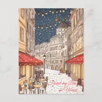 Found my Love in Vienna Valentine's Day Postcard