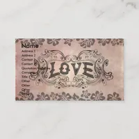 Love Business Card