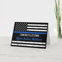 Police Congratulations Law Enforcement Graduation Card