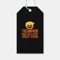 Halloween Trumpkin Make Halloween Great Again Gift Tags