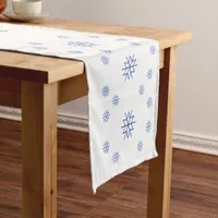 Table Runner - Graphic Snowflakes