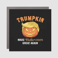 Halloween Trumpkin - Make Halloween Great Again  Car Magnet