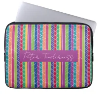 Colorful Stripes Laptop Sleeve