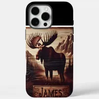 Joseph's Moose Wood Carving iPhone 16 Pro Max Case