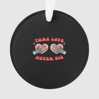 Skeleton Hands Heart Design Classic Aesthetic Ornament