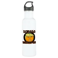 Donald  Halloween Costume Trumpkin Stainless Steel Water Bottle