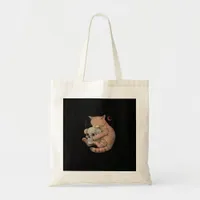 Till Death Do Us Party Cat Skull Classic Tote Bag