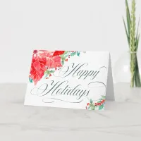 Elegant Corporate Christmas Holiday Card