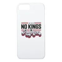 No Kings In America USA Retro Classic iPhone 8/7 Case