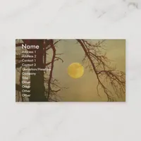 Autumn Moon Business Card