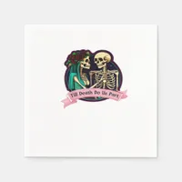 Till Death Do Us Part Valentine Art – Spooky Cute  Napkins