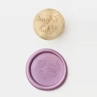 Thank You Leaf Botanical Nature Wax Seal Stamp