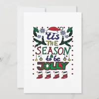 Christmas Tis The Season Holiday Card