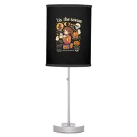Tis The Season Halloween Anime Icons Fall Design Table Lamp