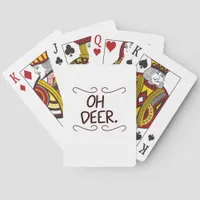 Alastor Oh Deer Creative Art Design Poker Cards
