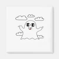 Cute Little Boo Creative Style Magnet