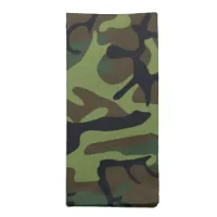 Military Green Camouflage Cloth Napkin