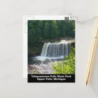 Upper Tahquamenon Falls State Park, MI Vertical Postcard