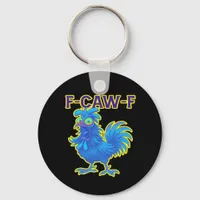 F-Caw-F Chicken Classic Creative Casual Keychain