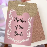 Mother of the Bride Hen Night badge lanyard