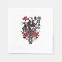 Till Death Do Us Apart Classic Napkins