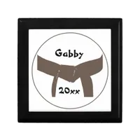 Martial Arts Brown Belt Gift Box