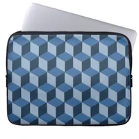 Laptop Sleeve - 3d Building Blocks Illusion