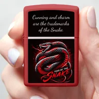 Celebrate the vibrant Year of the Snake in style Zippo Lighter