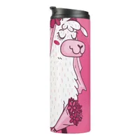 Llama Bride Thermal Tumbler