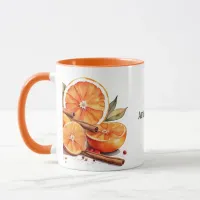 Citrus and Cinnamon 3 Christmas Mug