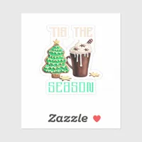 Tis The Season Christmas Sticker