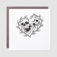 The Lover Till Death Do Us  Car Magnet