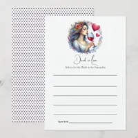 Drunk in Love Bridal Shower Advice Card