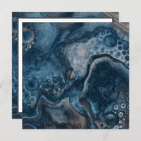 Black, Brown, Gray and Blue Abstract Modern   